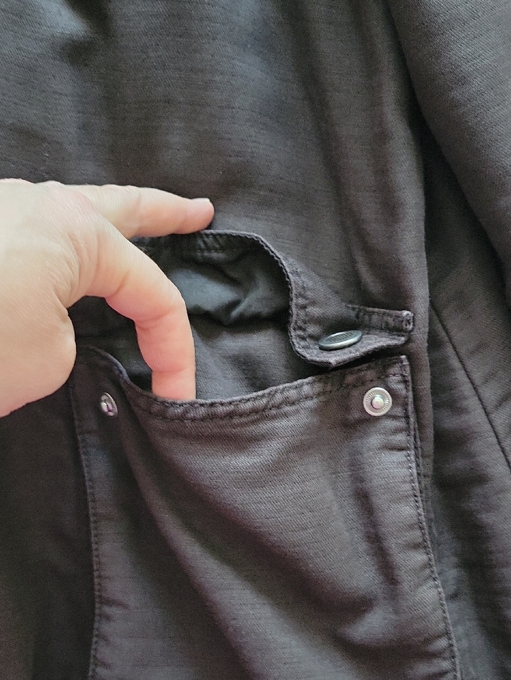 Free People Women's Swing Sporty Jacket in Black- Size S - Picture 5 of 16